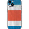 Costa Rican Flag Distressed iPhone Skins